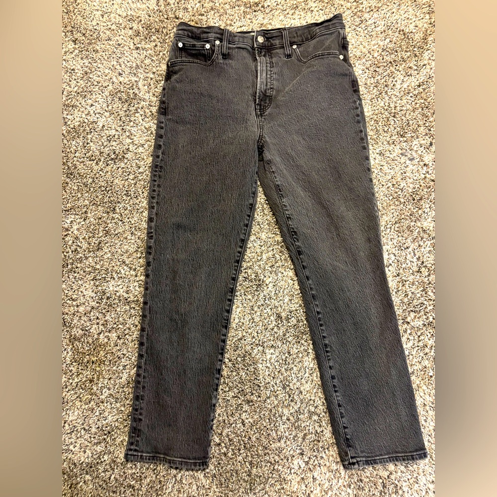 Madewell The Perfect Vintage Jean in Black Wash